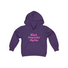 Load image into Gallery viewer, Youth Princesses Matter Hooded Sweatshirt Pink Print