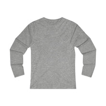 Load image into Gallery viewer, Women's Strength Long Sleeve Tee Grey Print