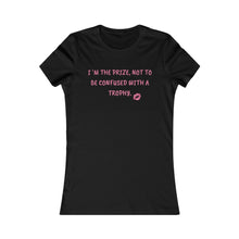 Load image into Gallery viewer, Women's Prize Piece Tee black print