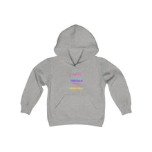 Load image into Gallery viewer, Youth Strength Hooded Sweatshirt Pink Print