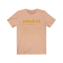 Load image into Gallery viewer, Unisex Mindset short sleeve tee shirt
