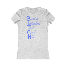 Load image into Gallery viewer, Women's Anti hate Tee Blue Print