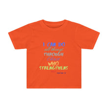 Load image into Gallery viewer, Toddler Strength Tee Blue Multi Print