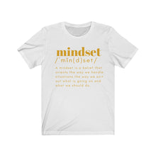 Load image into Gallery viewer, Unisex Mindset short sleeve tee shirt