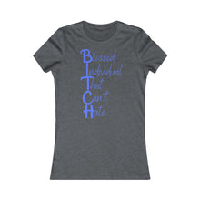 Load image into Gallery viewer, Women's Anti hate Tee Blue Print