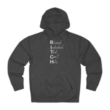 Load image into Gallery viewer, Women's Anti-hate Hoodie Grey Print