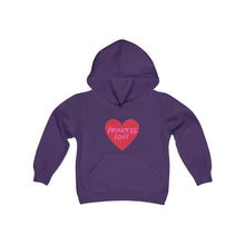 Load image into Gallery viewer, Youth Prince Love Hooded Sweatshirt