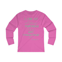 Load image into Gallery viewer, Women's Strength Long Sleeve Tee Grey Print