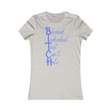 Load image into Gallery viewer, Women's Anti hate Tee Blue Print