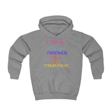 Load image into Gallery viewer, Strength Kids Hoodie pink multicolor