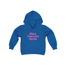 Load image into Gallery viewer, Youth Princesses Matter Hooded Sweatshirt Pink Print