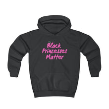 Load image into Gallery viewer, Small Kids Black Princesses Matter hoodie