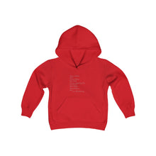 Load image into Gallery viewer, Youth Heavy Blend Hooded Black History Sweatshirt