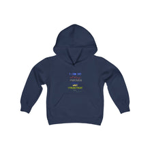 Load image into Gallery viewer, Youth Strength Hooded Sweatshirt Blue Print
