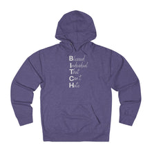 Load image into Gallery viewer, Women's Anti-hate Hoodie Grey Print