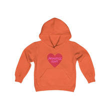 Load image into Gallery viewer, Youth Prince Love Hooded Sweatshirt