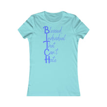 Load image into Gallery viewer, Women's Anti hate Tee Blue Print