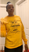 Load image into Gallery viewer, Steelers Long Sleeve Strength Tee