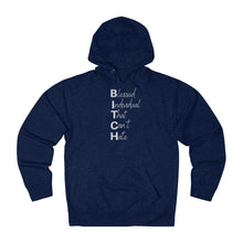 Load image into Gallery viewer, Women's Anti-hate Hoodie Grey Print