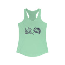 Load image into Gallery viewer, Women's BLM Racerback Tank