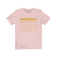 Load image into Gallery viewer, Unisex Mindset short sleeve tee shirt