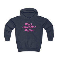 Load image into Gallery viewer, Small Kids Black Princesses Matter hoodie