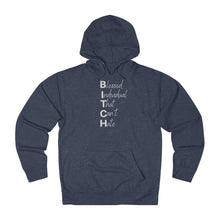 Load image into Gallery viewer, Women's Anti-hate Hoodie Grey Print