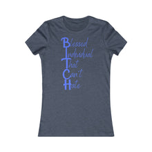 Load image into Gallery viewer, Women's Anti hate Tee Blue Print