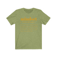 Load image into Gallery viewer, Unisex Mindset short sleeve tee shirt