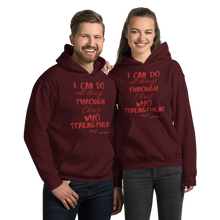 Load image into Gallery viewer, Red Strength Hoodie