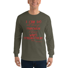 Load image into Gallery viewer, Men’s Long Sleeve Strength Shirt