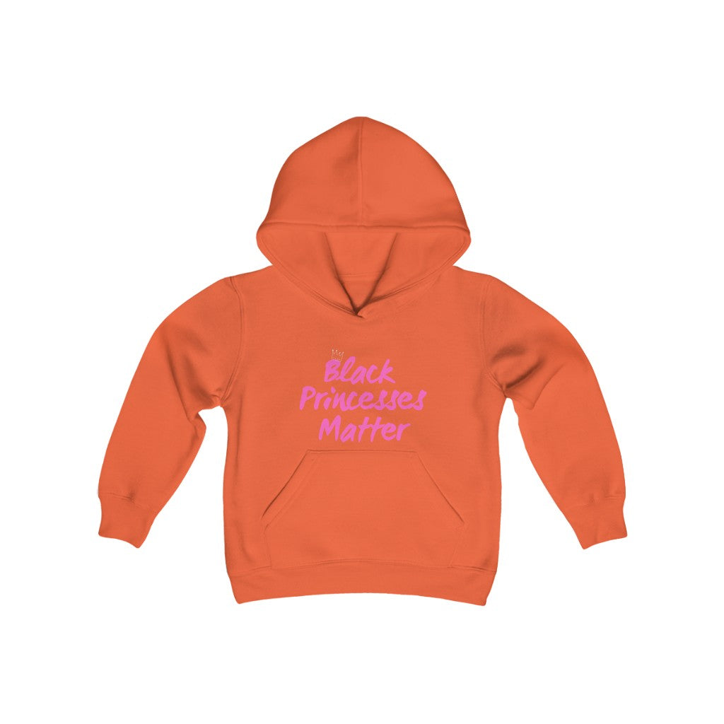 Youth Princesses Matter Hooded Sweatshirt Pink Print
