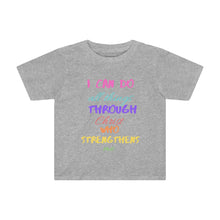 Load image into Gallery viewer, Toddler Strength Tee Pink Multi Print