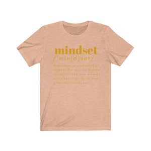 Unisex Mindset short sleeve tee shirt