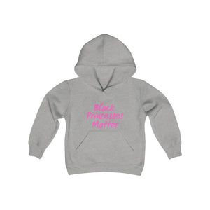 Youth Princesses Matter Hooded Sweatshirt Pink Print