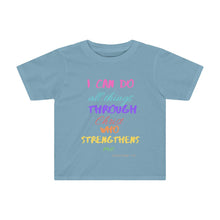 Load image into Gallery viewer, Toddler Strength Tee Pink Multi Print