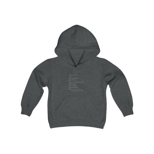 Youth Heavy Blend Hooded Black History Sweatshirt