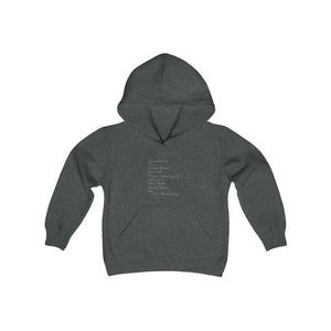 Youth Heavy Blend Hooded Black History Sweatshirt