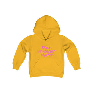 Youth Princesses Matter Hooded Sweatshirt Pink Print