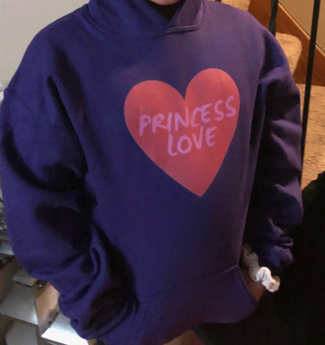 Youth Prince Love Hooded Sweatshirt