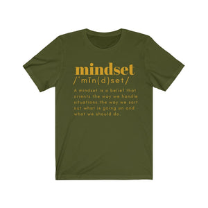 Unisex Mindset short sleeve tee shirt
