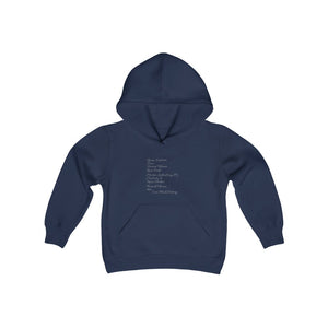 Youth Heavy Blend Hooded Black History Sweatshirt