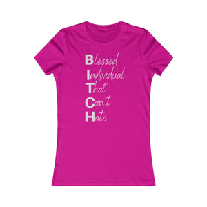 Women's Anti Hate Tee Grey Print