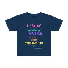 Load image into Gallery viewer, Toddler Strength Tee Pink Multi Print