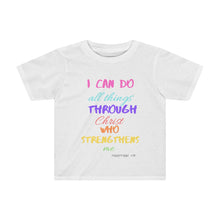 Load image into Gallery viewer, Toddler Strength Tee Pink Multi Print