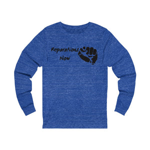 Women's Reparations Long Sleeve Tee Black Print