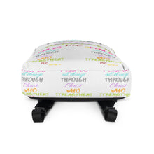 Load image into Gallery viewer, Strength Backpack white/pink